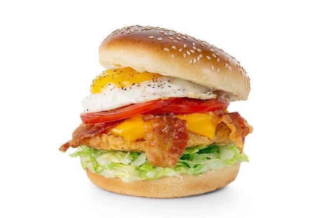 Order The Hangover Crispy Chicken Sandwich food online from Chicken Sammy store, Jacksonville on bringmethat.com