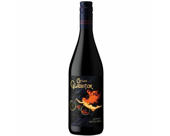 Order Cycles Gladiator - Petite Sirah food online from Santa Monica Liquor store, Santa Monica on bringmethat.com