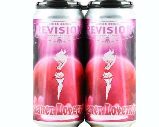 Order Planet Lovetron Revision Brewing Company 4pk-16oz food online from Silver Liquor Market store, Los Angeles on bringmethat.com