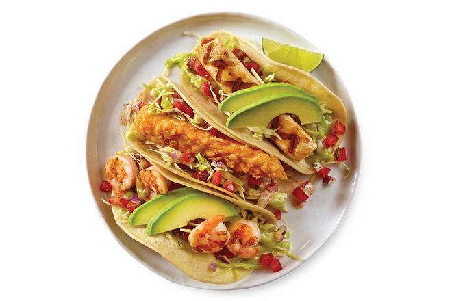 Order Seafood Tacos food online from Baja Fresh Mexican Grill store, Simi Valley on bringmethat.com