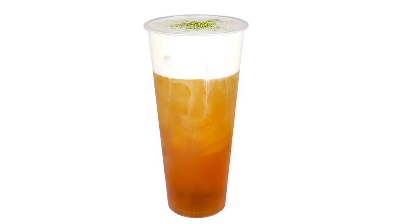 Order Cheese Foam Jasmine Tea food online from Boba Time store, Los Angeles on bringmethat.com