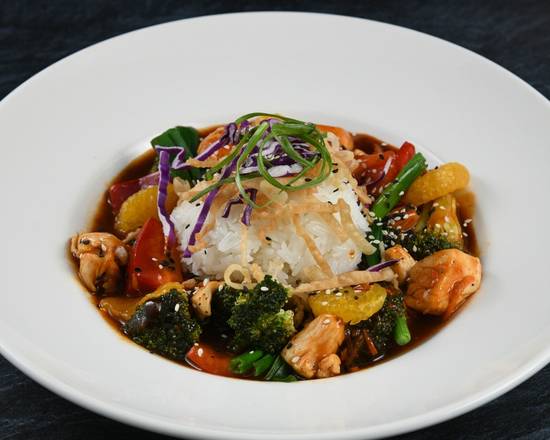 Order Korean Spicy Stir-Fry food online from Rainforest Cafe - Galveston store, Galveston on bringmethat.com