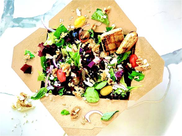 Order Farmers Salad with Balsamic Dressing food online from The Salad Bowl store, Oakland on bringmethat.com