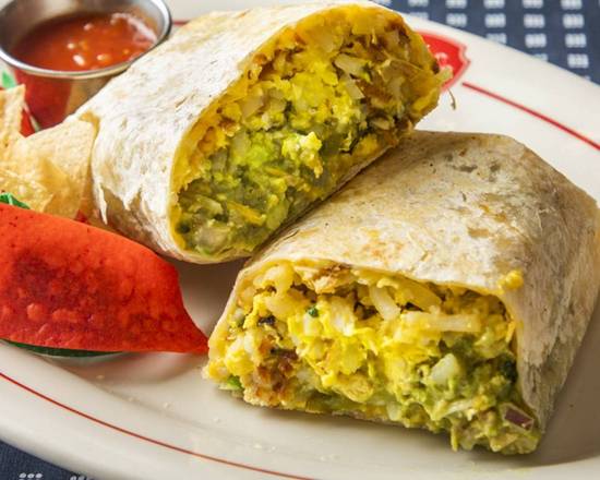 Order Breakfast Burrito food online from Hof Hut store, Torrance on bringmethat.com