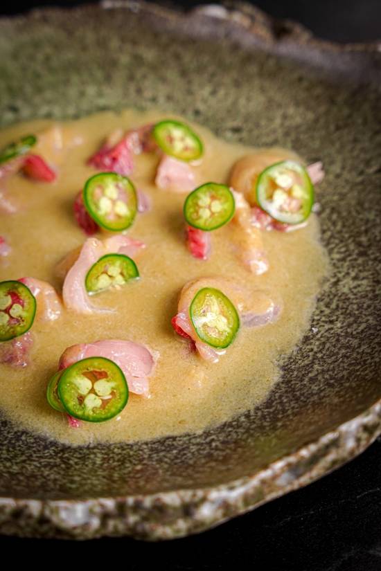 Order Hamachi Jalapeño* food online from Sushiato store, Miami on bringmethat.com