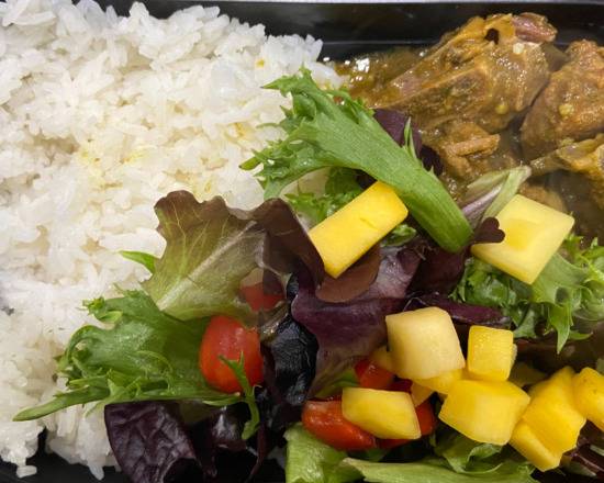 Order Curry Goat (Thursday -Sunday's only) small food online from Ultimate Grill store, New York on bringmethat.com