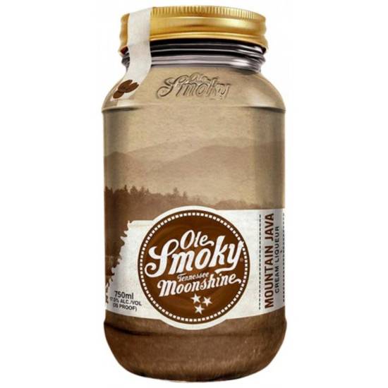 Order OLE SMOKY MOONSHINE  MOUNTAIN JAVA 750ML 17.5%ABV  food online from Princess Liquors store, Port Saint Lucie on bringmethat.com