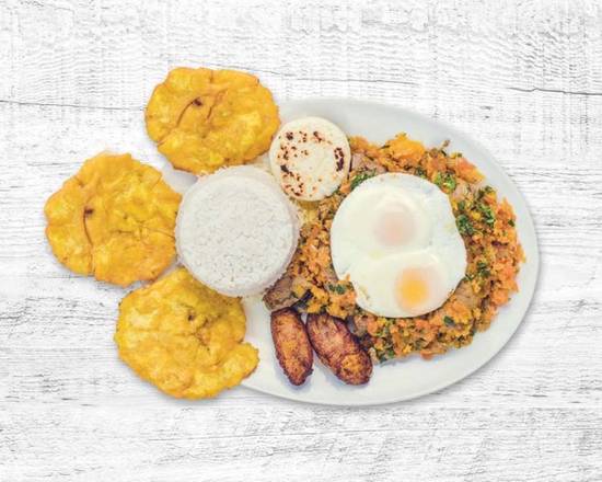 Order Bistec a Caballo food online from Noches De Colombia store, Fairview on bringmethat.com
