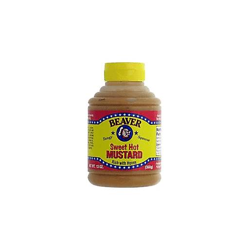 Order Beaver Hot Sweet Mustard 12oz food online from Everyday Needs by Gopuff store, Los Angeles on bringmethat.com
