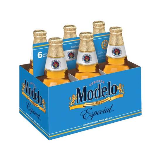 Order Modelo Especial 6 bottles | 4% abv food online from Pink Dot store, Palm Springs on bringmethat.com