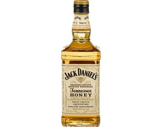 Order Jack Daniel's Tennessee Honey, 750mL whiskey (35.0% ABV) food online from Woodbury Wine & Spirits store, ORLANDO on bringmethat.com