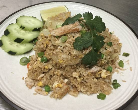 Order Crab Fried Rice food online from Sticky Rice Cafe store, Oakland on bringmethat.com