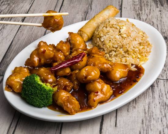 Order General Tso's Chicken  food online from Asian Wok store, La Porte on bringmethat.com