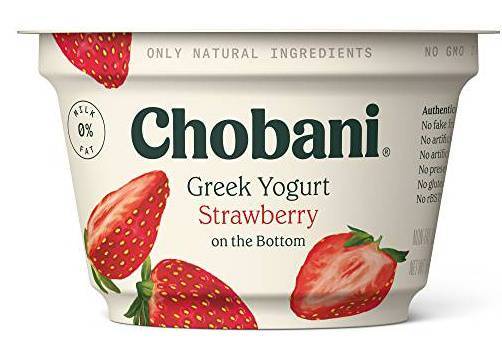 Order Chobani Greek Yogurt Strawberry 5.3Oz  food online from Fresko Market store, Miami on bringmethat.com