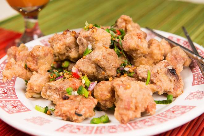 Order Salt and Pepper Ribs food online from Hong Kong Alleys Kitchen store, Union Park on bringmethat.com