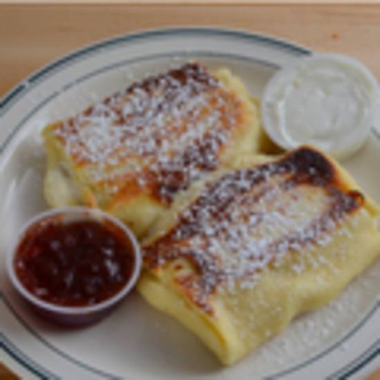 Order Cheese Blintzes food online from Brent Deli store, Westlake Village on bringmethat.com