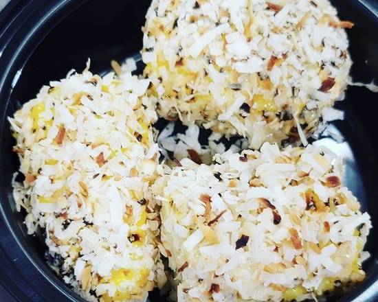 Order Grilled Coconut Jerk Corn food online from Ultimate Grill store, New York on bringmethat.com