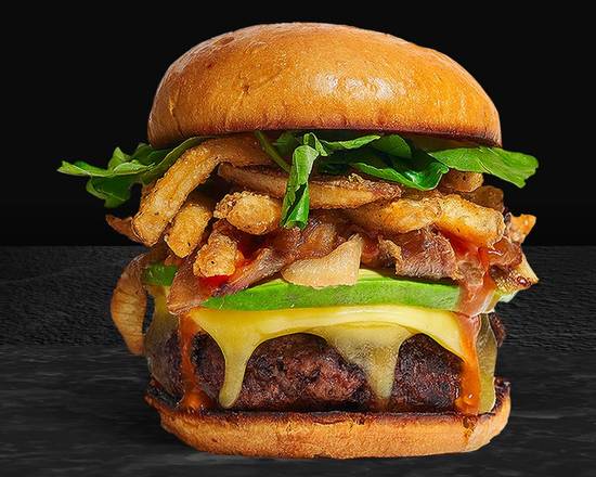 Order French Fries Burger food online from The Burger Sizzle store, Saint Clair Shores on bringmethat.com