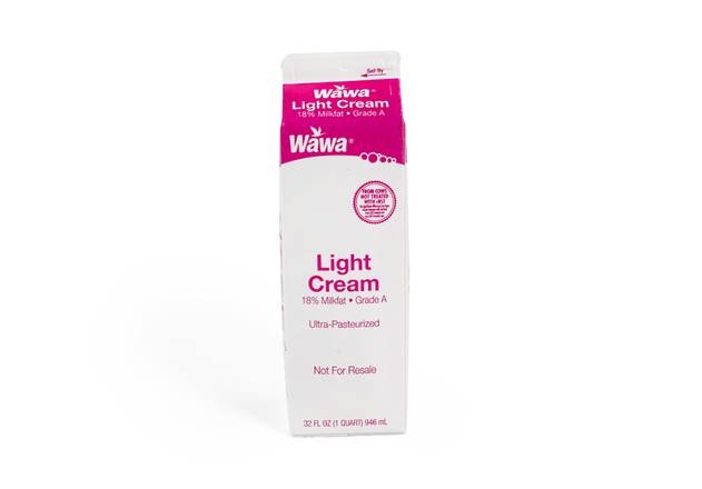 Order Light Cream Qt food online from Wawa store, Downingtown on bringmethat.com