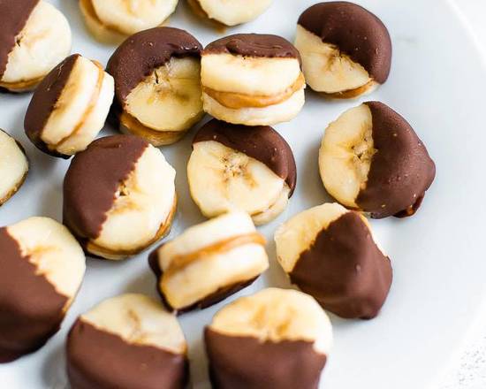 Order Mini Banana Peanut Butter Sandwiches - 1 Dozen in a Box food online from Lb Cake Stop store, Baldwin Park on bringmethat.com