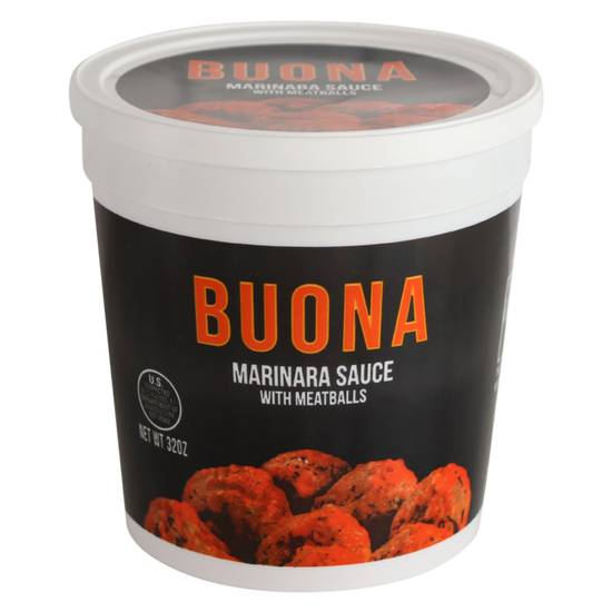 Order Buona Beef Frozen Meatballs & Marinara Tub 32 oz food online from Everyday Needs by Gopuff store, Melrose Park on bringmethat.com