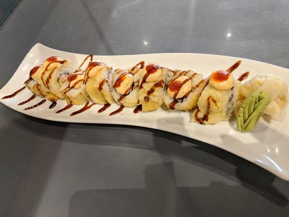 Order Spicy Crispy Cali Roll food online from Jojo Sushi Bar & Restaurant store, Santa Rosa on bringmethat.com