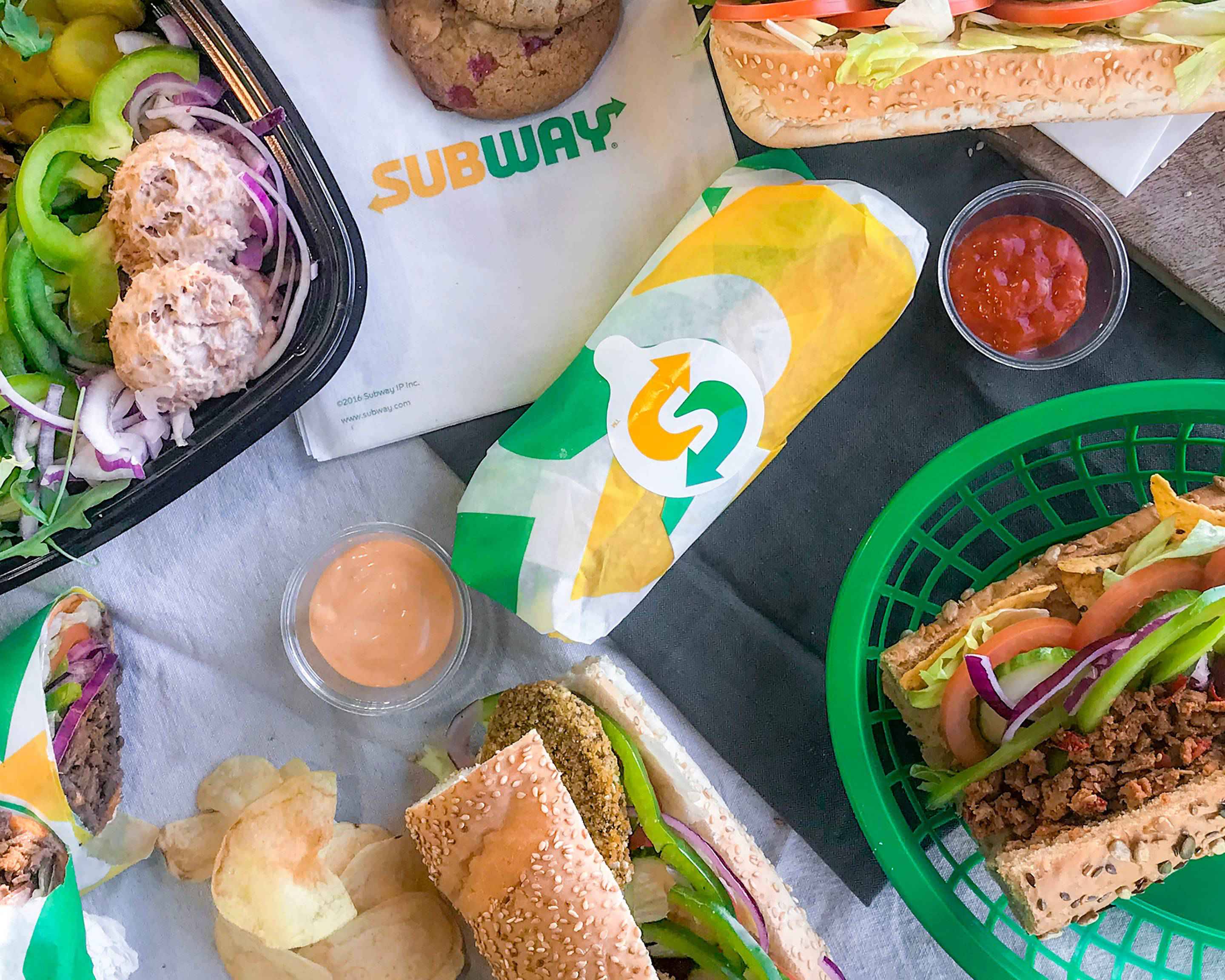 Bezorging Van Subway Tilburg Professor De Moorplein Zuiden Van Nederland