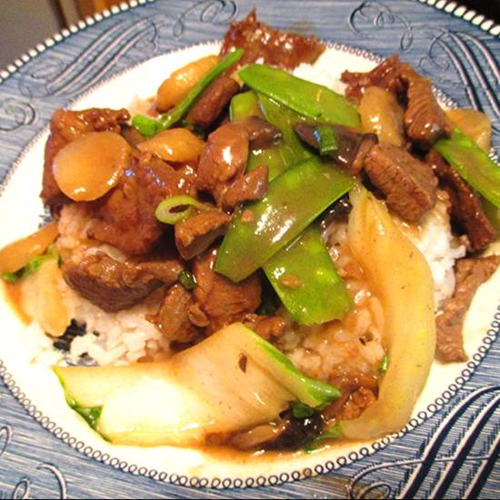 Order 65. Beef with Chinese Vegetable food online from Excel Chinese Restaurant store, South Chesterfield on bringmethat.com