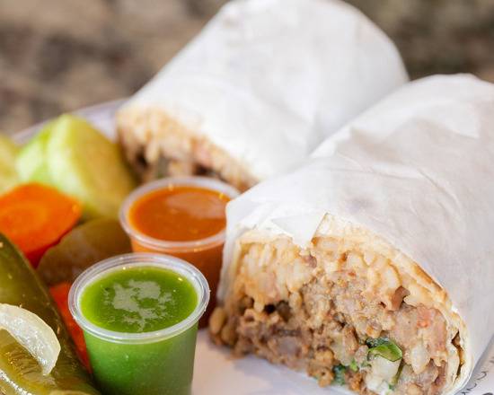 Order Burrito Regular food online from Taqueria Don Victor No. 2 store, Anaheim on bringmethat.com