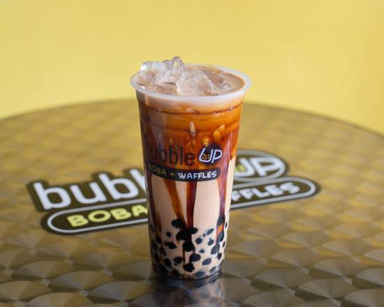 Order Tiger Milk Tea food online from Bubble Up Boba And Waffles store, San Diego on bringmethat.com