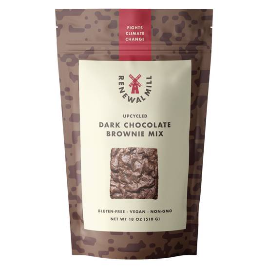 Order Renewal Mill Upcycled Dark Chocolate Brownie Mix 18oz Bag food online from Everyday Needs by Gopuff store, Santa Rosa on bringmethat.com