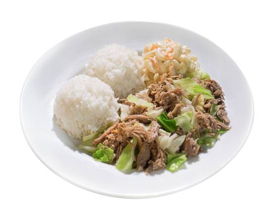 Order Kalua Pork with Cabbage (Regular) food online from L&L Hawaiian Bbq store, Chula Vista on bringmethat.com