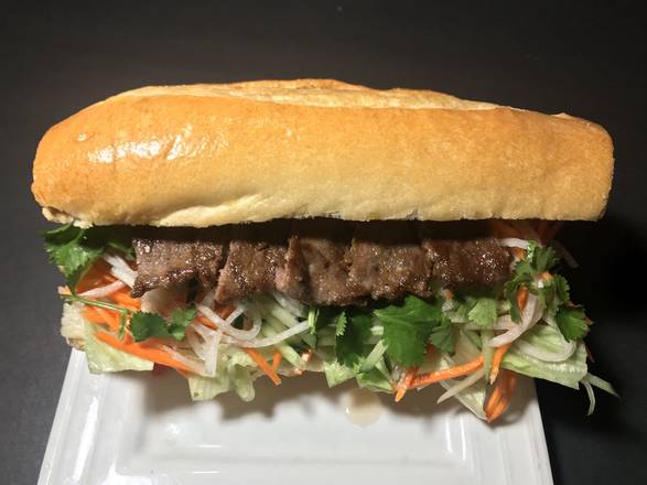 Order M3. Sandwich with Grilled Beef food online from Zhang Liang Malatang store, Bellevue on bringmethat.com