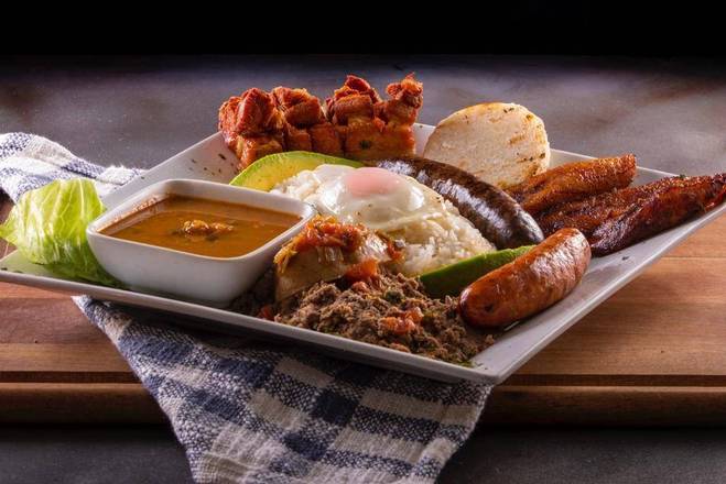 Order Bandeja Paisa food online from El Mayoral De Sunset store, Miami on bringmethat.com