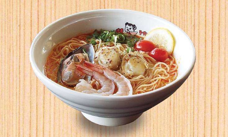 Order 41. Tom Yum Seafood Ramen food online from Ajisen Ramen store, Temple City on bringmethat.com