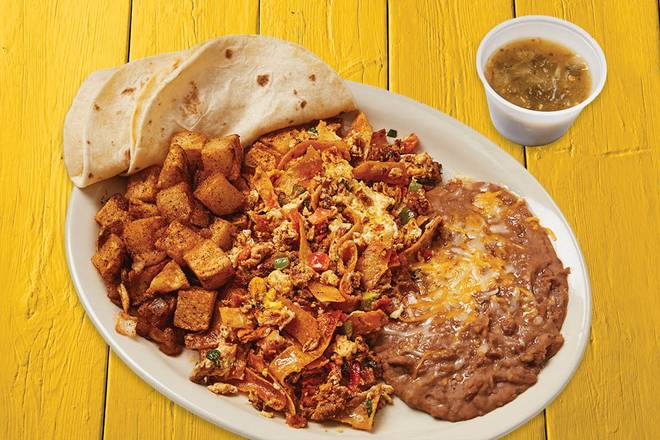 Order Migas food online from Fuzzy's Taco Shop store, Beaumont on bringmethat.com