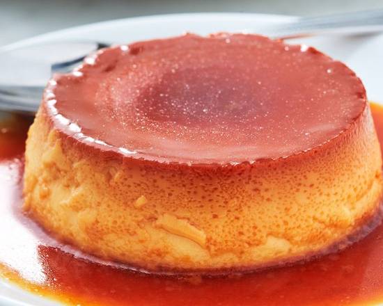 Order FLAN  food online from NOA Cafe store, Miami on bringmethat.com