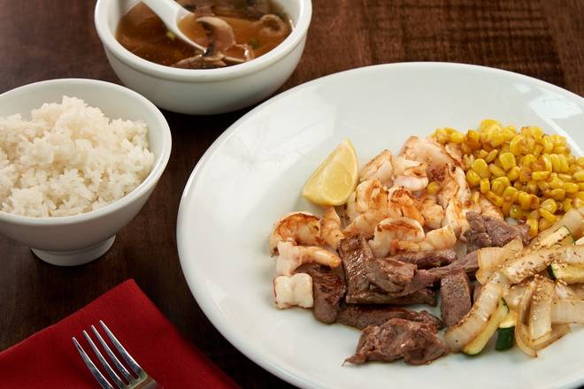 Order KIDS COMBINATION STEAK* & SHRIMP food online from Benihana Miami store, Coral Gables on bringmethat.com