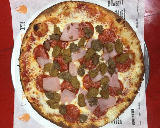 Order Meat Eaters Pizza food online from Fired Up Pizza West store, Loxahatchee on bringmethat.com