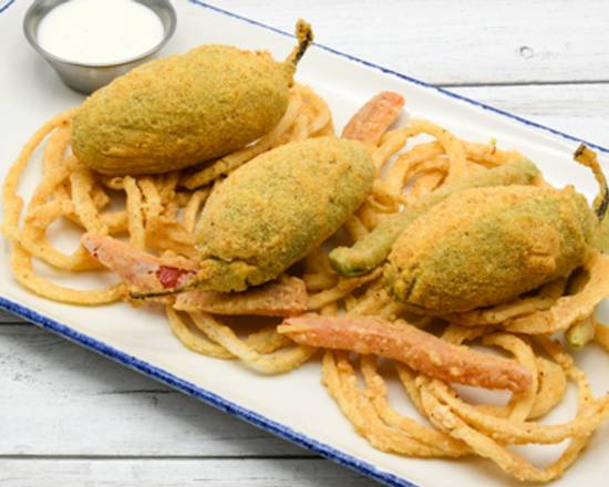 Order Stuffed Jalapenos food online from Landry's Seafood House store, Orlando on bringmethat.com