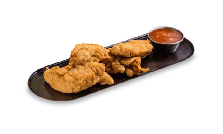 Order Hand-Breaded Chicken Strips Appetizer food online from Famous Daves store, Ft. Myers on bringmethat.com
