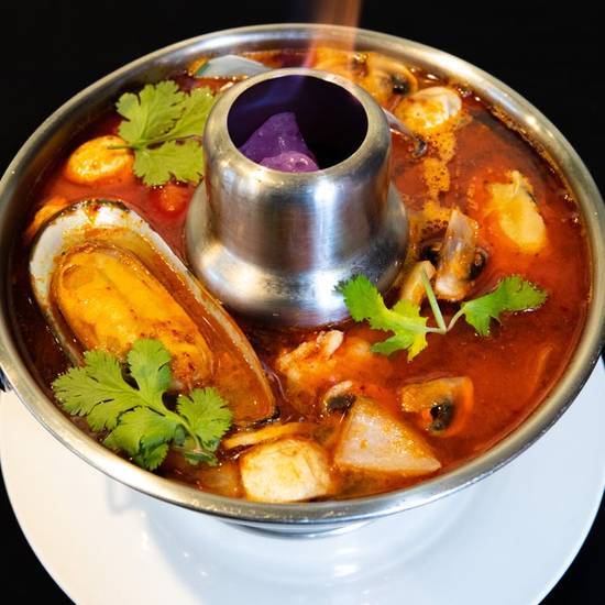 Order  - 30 - TOM YUM SOUP food online from Thaibodia Bistro store, Milpitas on bringmethat.com