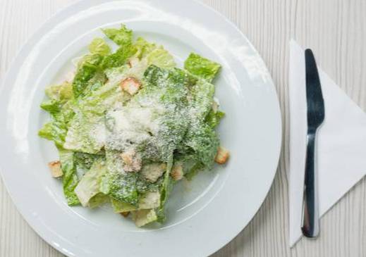 Order Caeser Salad food online from Falafel Flame store, Sunnyvale on bringmethat.com