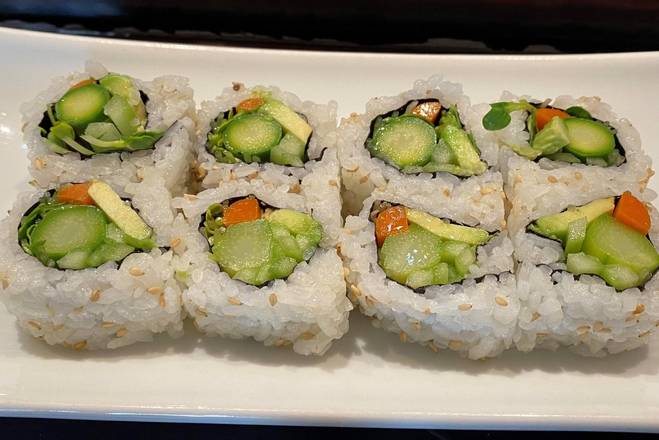 Order Mixed Vegetable Roll food online from Sushi Katsu-Ya - Woodland Hills store, Woodland Hills on bringmethat.com