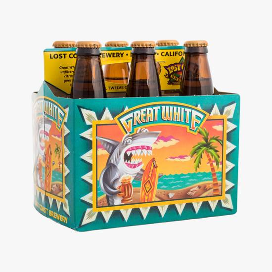 Order Lost Coast Great White Beer food online from The Village Store store, San Diego on bringmethat.com