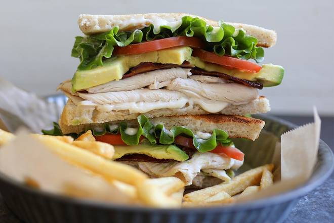 Order House Club Sandwich food online from Lazy Dog Restaurant & Bar store, Boca Raton on bringmethat.com