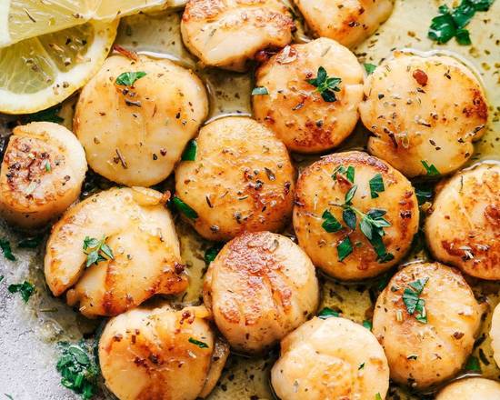 Order Scallop (8 pcs) food online from Q Seafood store, Loganville on bringmethat.com