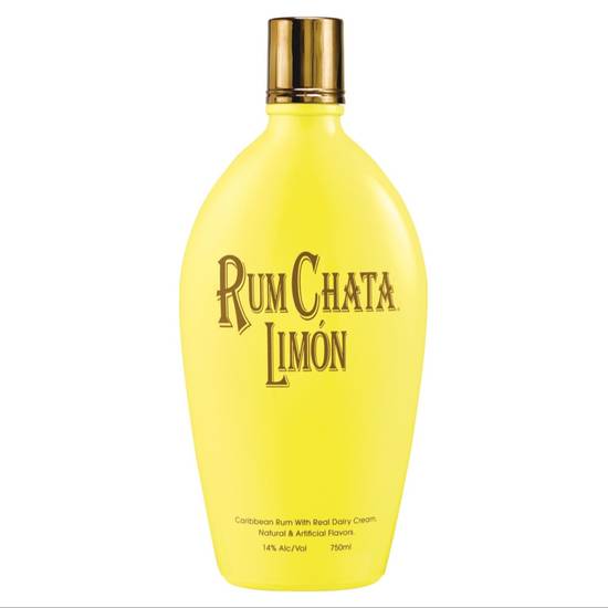 Order RumChata Limon 750ml 14%ABV food online from Princess Liquors store, Port Saint Lucie on bringmethat.com