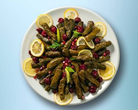 Order Wrapped Grape Leaves food online from Falafel Fix store, Secaucus on bringmethat.com