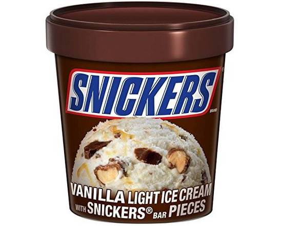 Order Mars Snickers Ice Cream Pint food online from Trumbull Super Stop store, Trumbull on bringmethat.com